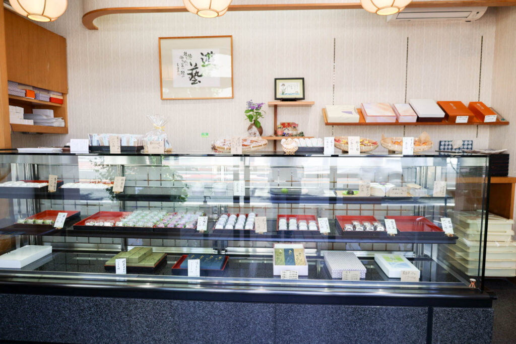 蒲郡の和菓子屋、菊園