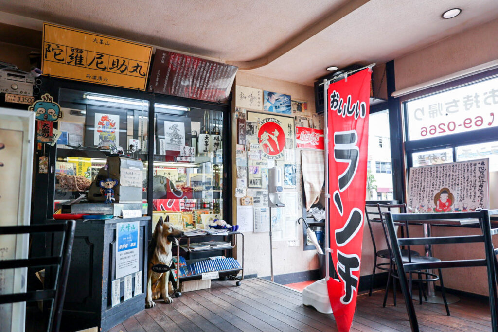 蒲郡駅前喫茶店の茶太郎、山伏の店主